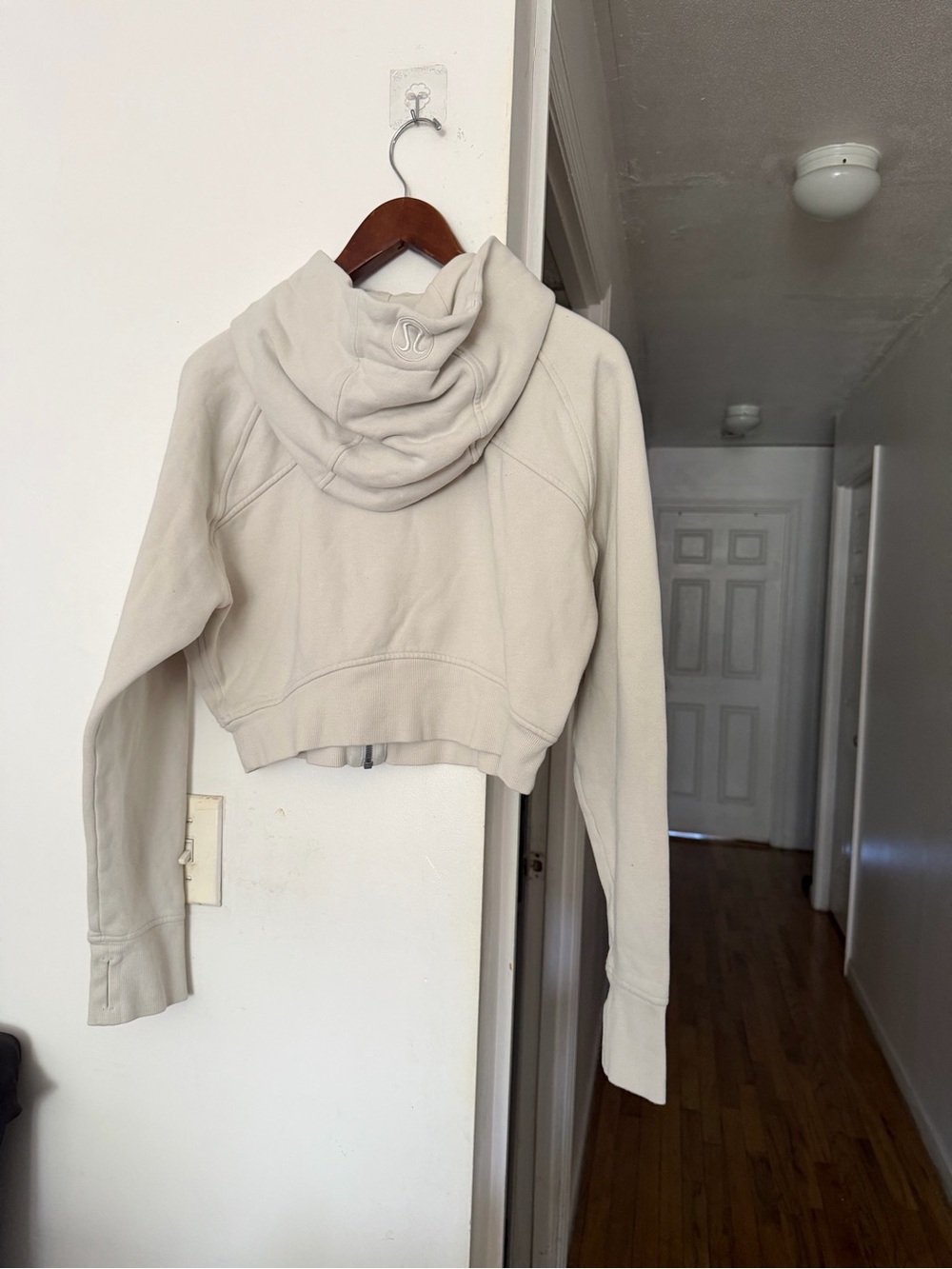 lululemon athletica Light Beige Zip-Up Hoodie - Picture 2 of 4